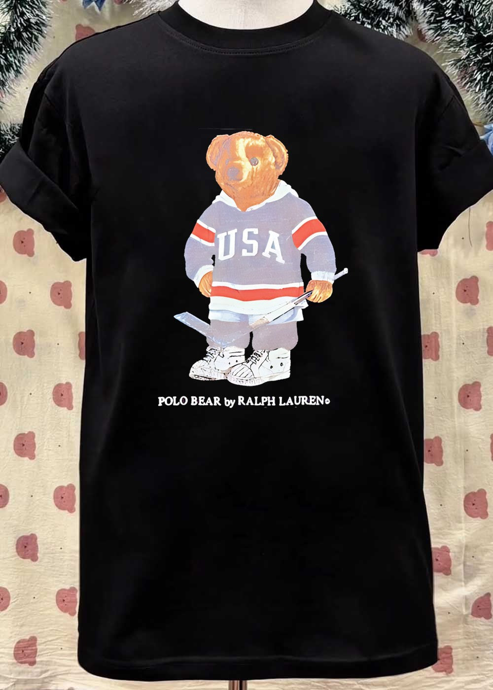 Polo Bear by Ralph Lauren USA Hockey T-Shirt