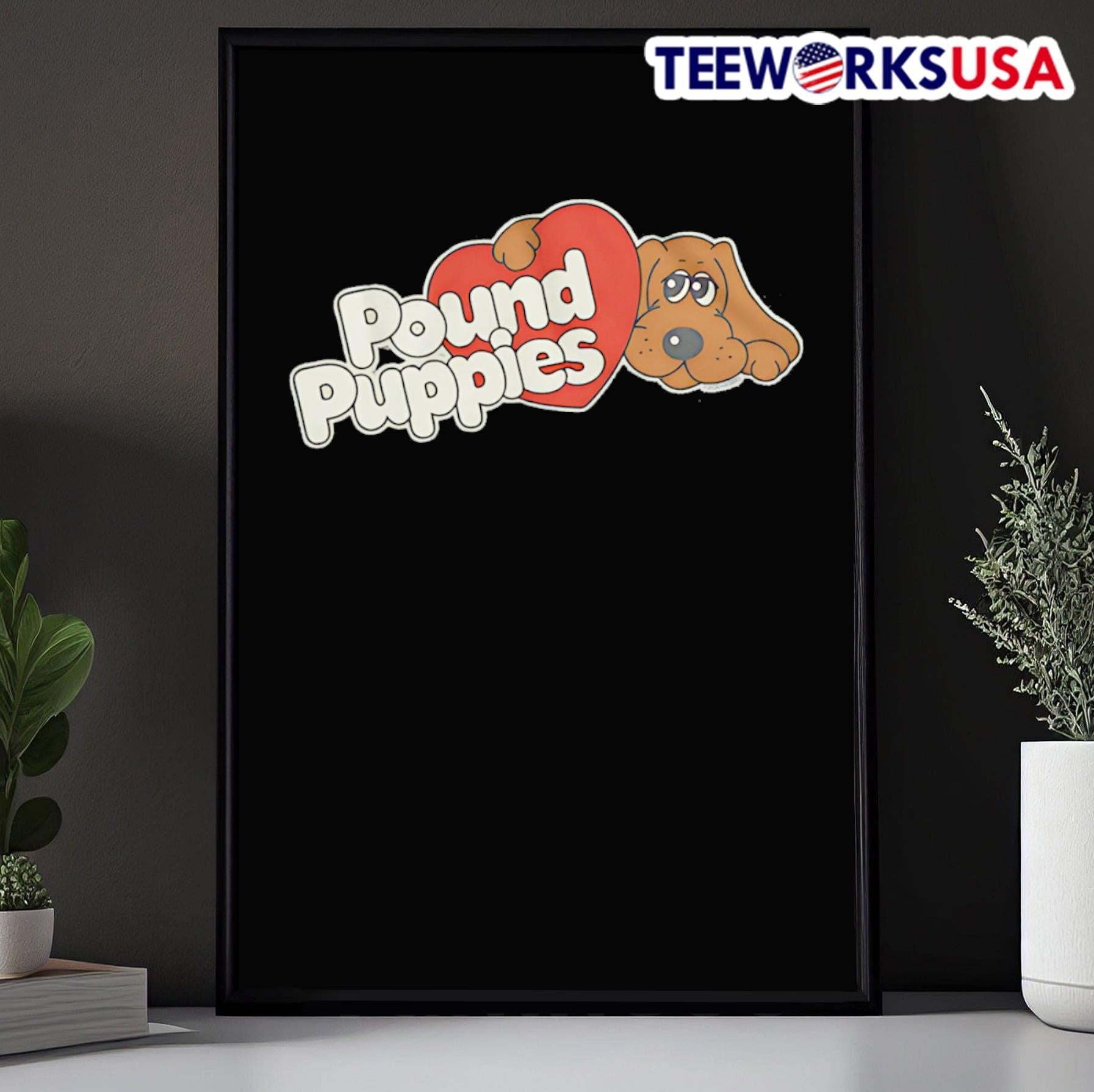 Pound Puppies Heart Dog Shirt