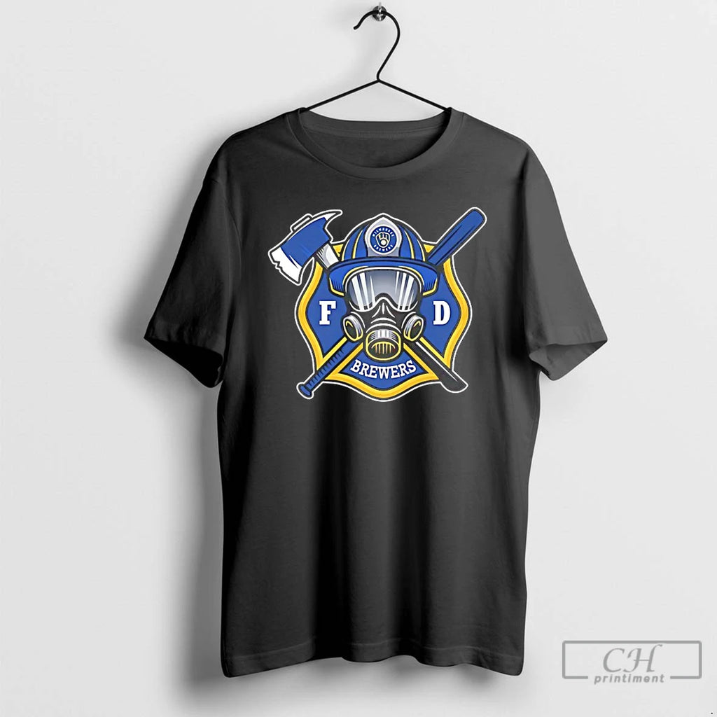 Premium 2ygwhaeu Milwaukee Brewers International Firefighters Day 2026