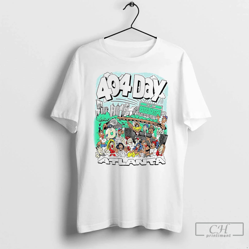 404 Day Atlanta Caricature T-Shirts, Hoodie, Sweatshirt