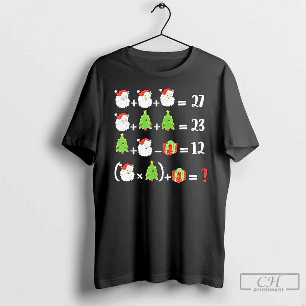67 Six Seven Santa Tree Math Teacher Xmas T-Shirts, Hoodie, Sweatshirt
