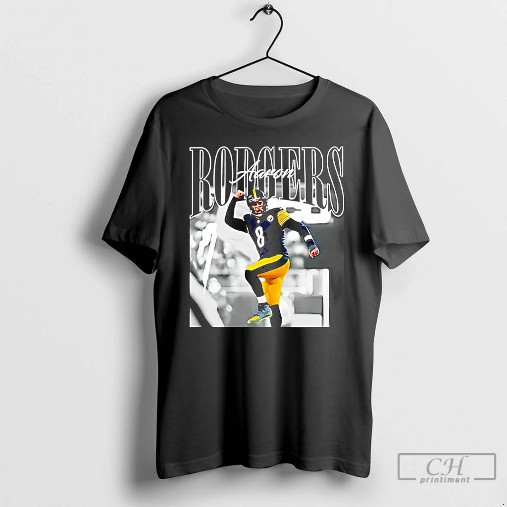 Aaron Rodgers Steelers Jump Vintage T-Shirts, Hoodie, Sweatshirt