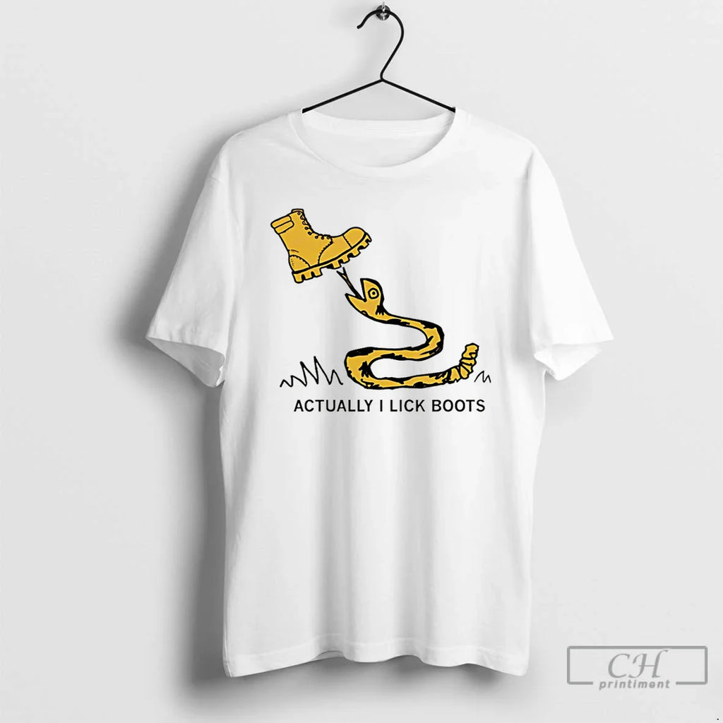 Actually I Lick Boots Feds T-Shirts, Hoodie, Sweatshirt