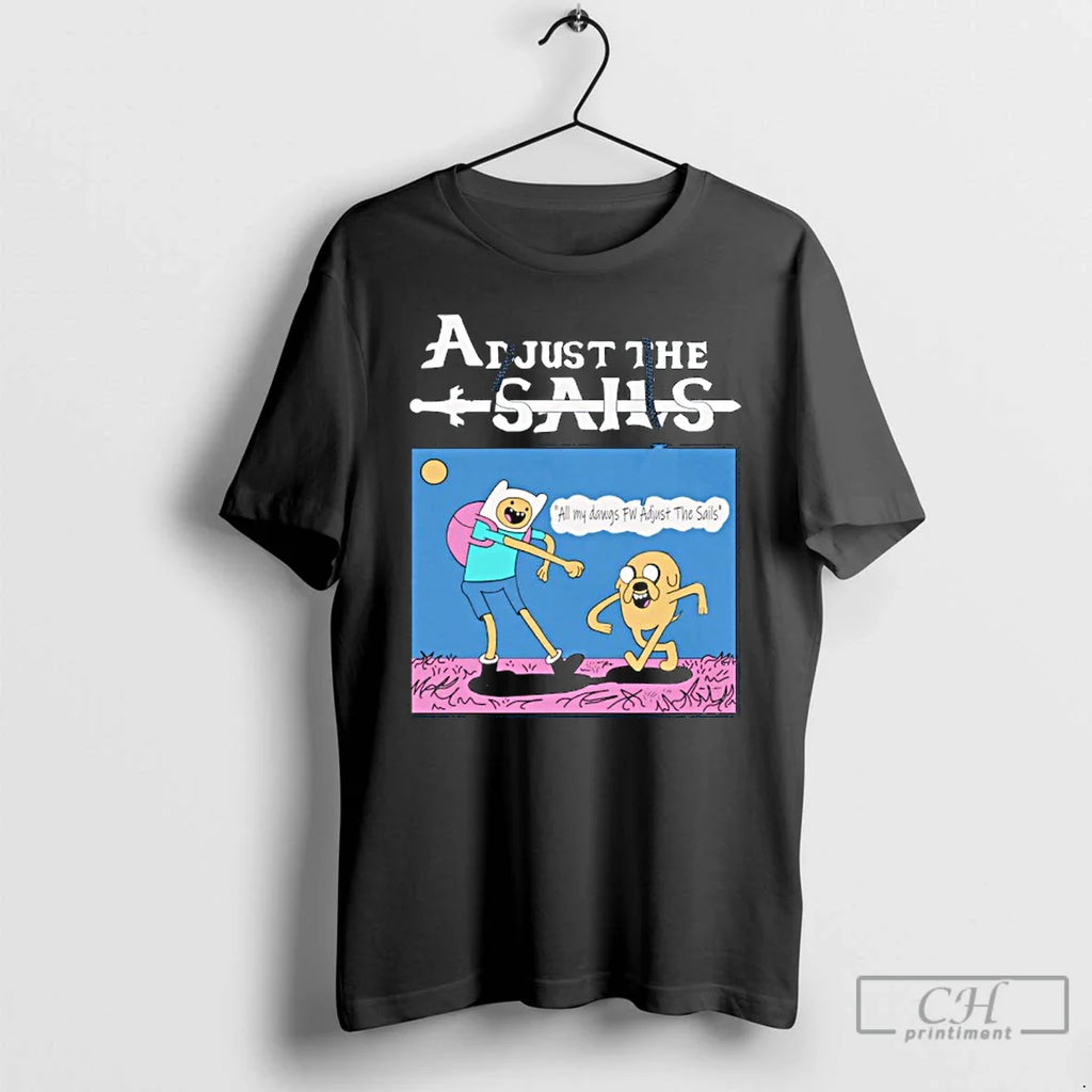 Adjust Sails Finn X Jake T-Shirts, Hoodie, Sweatshirt