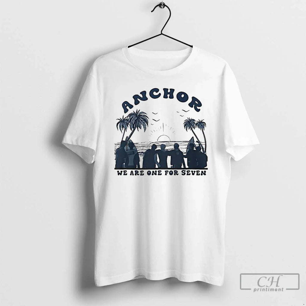 Anchor We Are One Seven T-Shirts, Hoodie, Sweatshirt