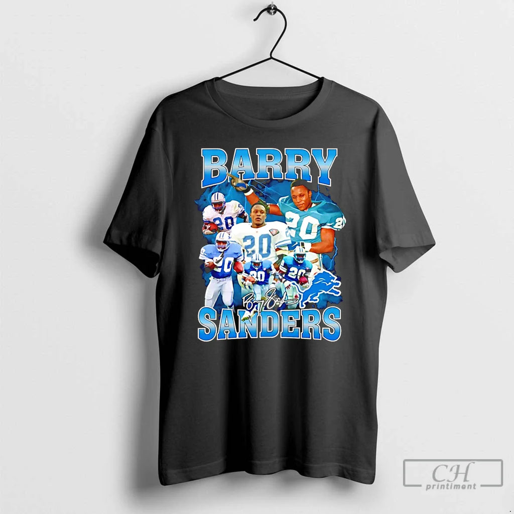 Barry Sanders Detroit Lions Vintage 90s 2026 T-Shirts, Hoodie, Sweatshirt