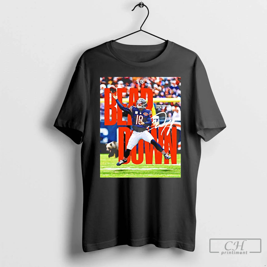 Bear Down Caleb Williams Divisional Round 2026 Signature T-Shirts, Hoodie, Sweatshirt
