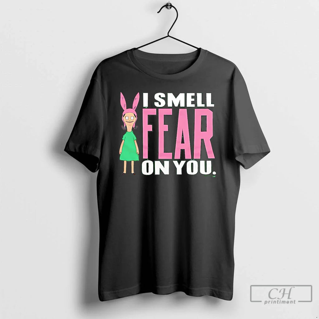 Bobs Burgers Louise I Smell Fear You Cartoon T-Shirts, Hoodie, Sweatshirt
