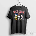 Boston Red Sox Peanuts Flag T-Shirts, Hoodie, Sweatshirt