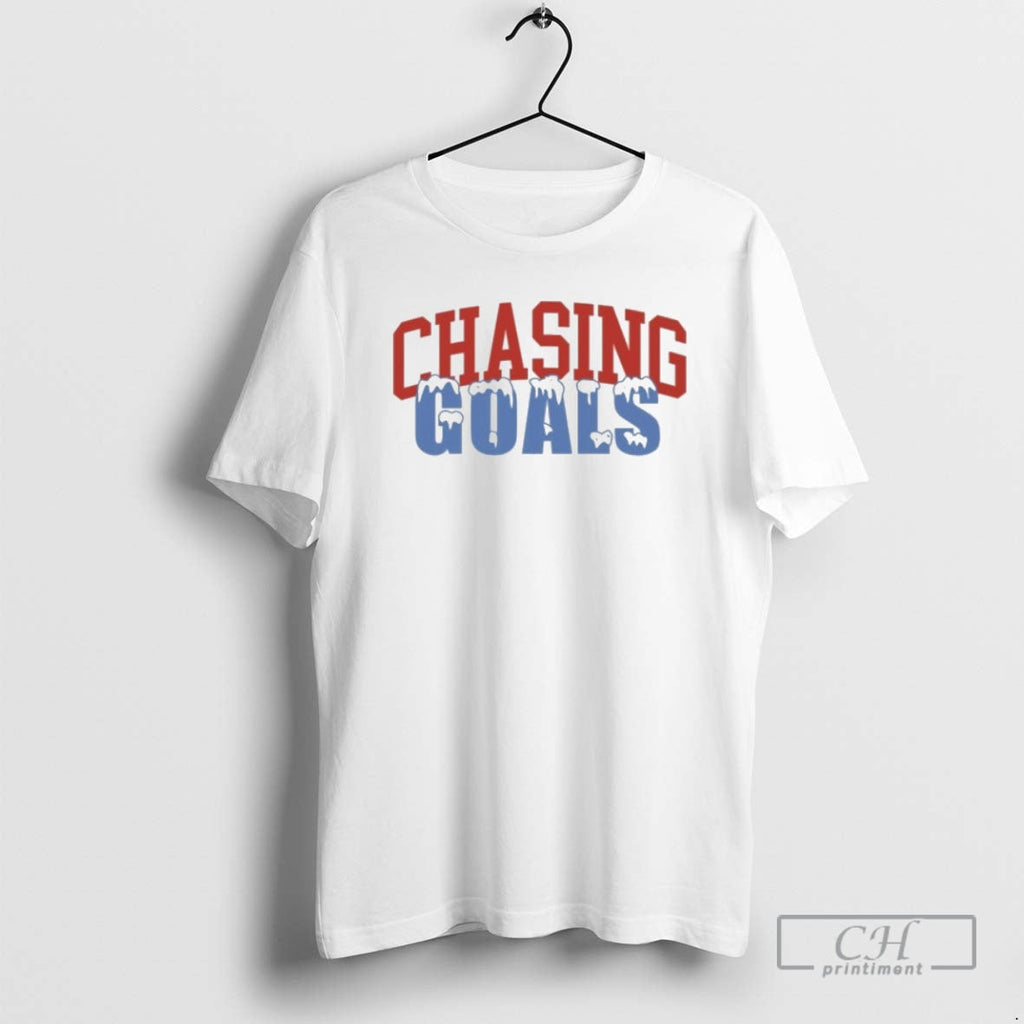 Chasing Goals Ice Shirt T-Shirts, Hoodie, Sweatshirt