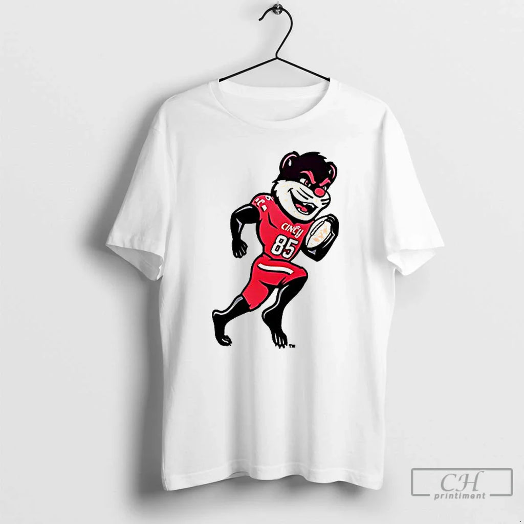 Cincinnati Bearcats Bearcat Playing Football T-Shirts, Hoodie, Sweatshirt