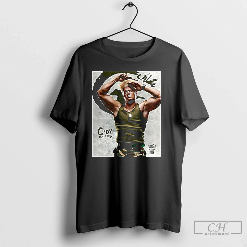 Cody Rhodes Is Guile T-Shirts, Hoodie, Sweatshirt
