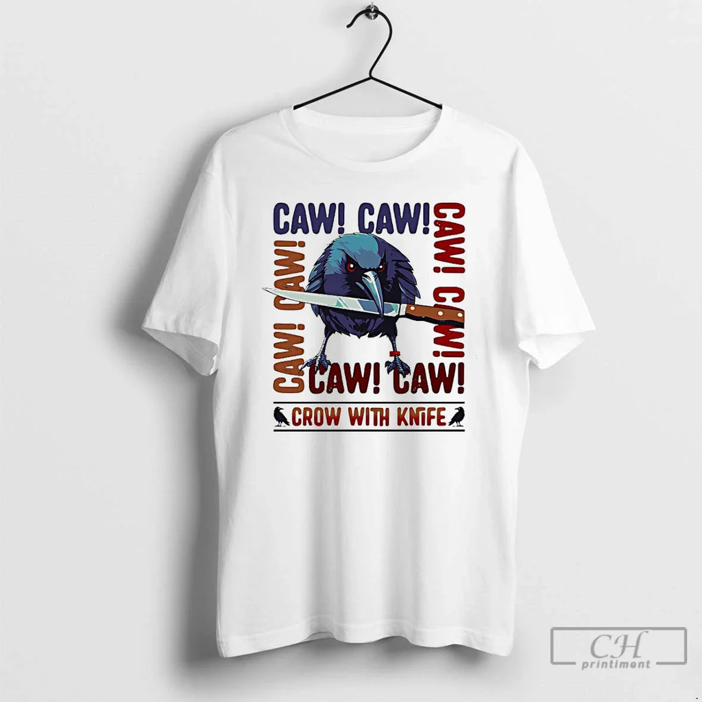 Crow Knife Caw T-Shirts, Hoodie, Sweatshirt