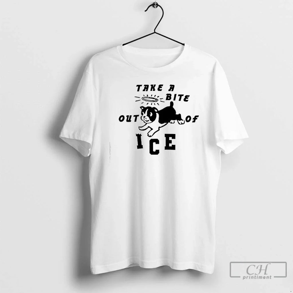 Dog Take Bite Out Ice T-Shirts, Hoodie, Sweatshirt