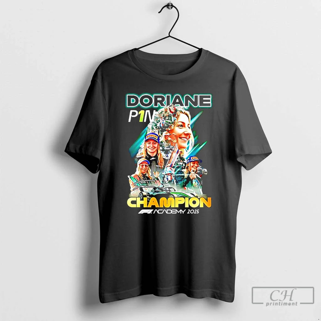Doriane P1n Champion F1 Academy 2025 T-Shirts, Hoodie, Sweatshirt