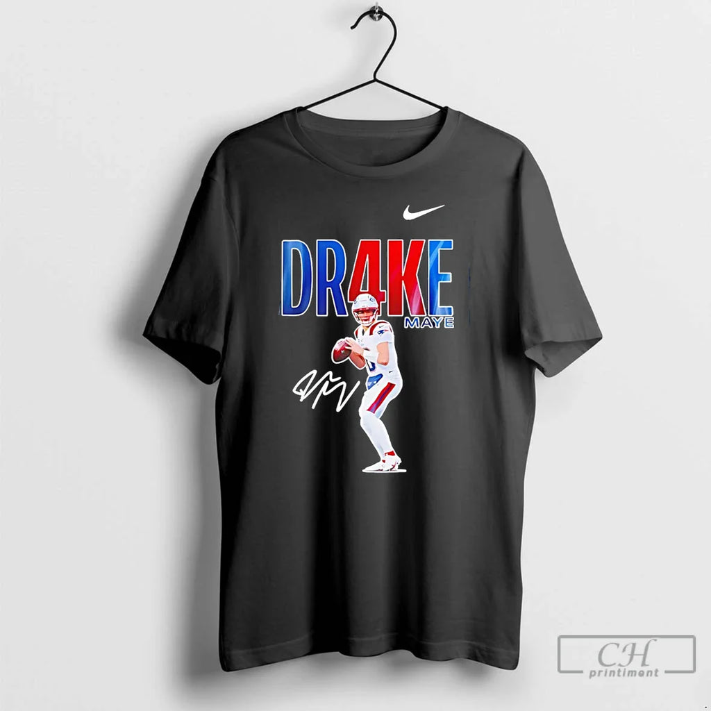 Drake Maye No 10 Patriots Signature T-Shirts, Hoodie, Sweatshirt