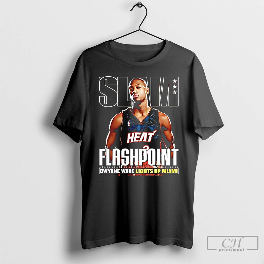 Premium Dwayne Wade Flashpoint Lights Up Miami Slam