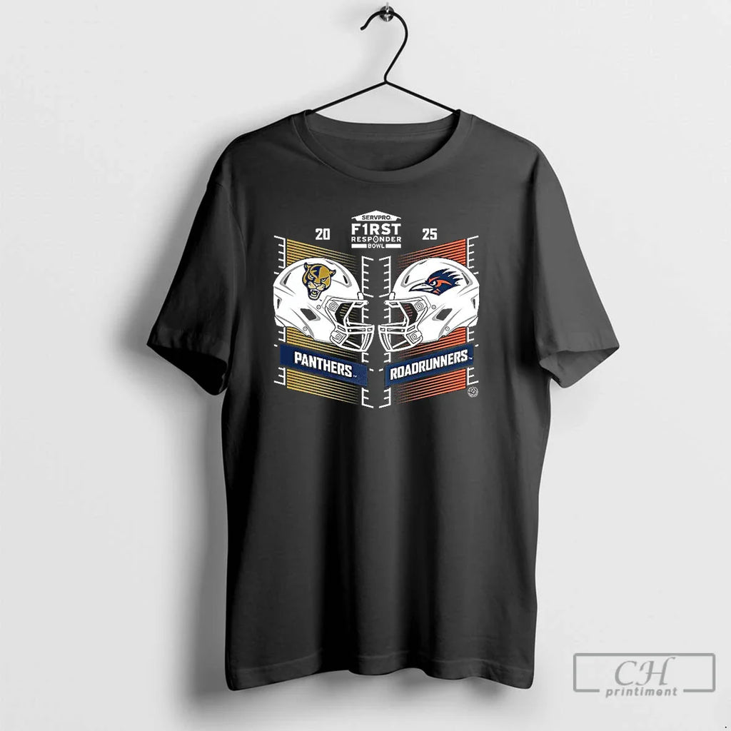 Fiu Panthers Vs Utsa Roadrunners 2025 First Responder Bowl T-Shirts, Hoodie, Sweatshirt