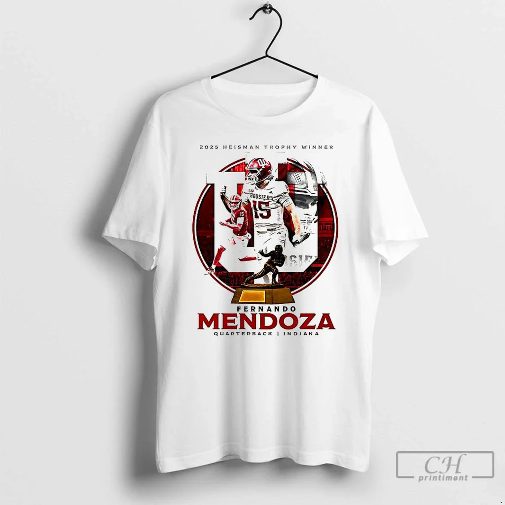 Fernando Mendoza 2025 Heisman Trophy Winner T-Shirts, Hoodie, Sweatshirt