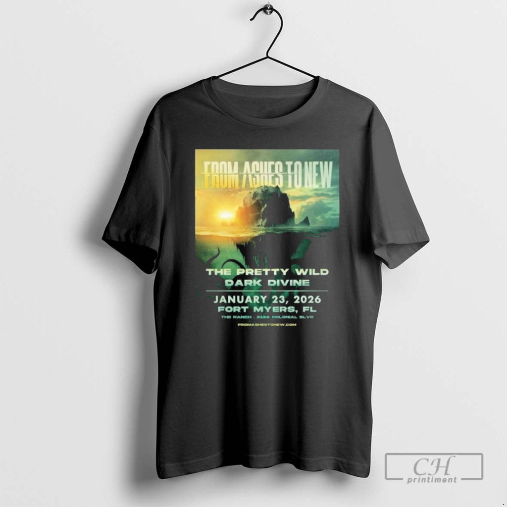 Ashes New Fort Myers Fl Jan 23 2026 Shirt T-Shirts, Hoodie, Sweatshirt
