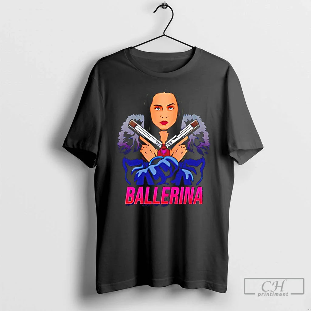 World John Wick Ballerina Gun Cartoon T-Shirts, Hoodie, Sweatshirt