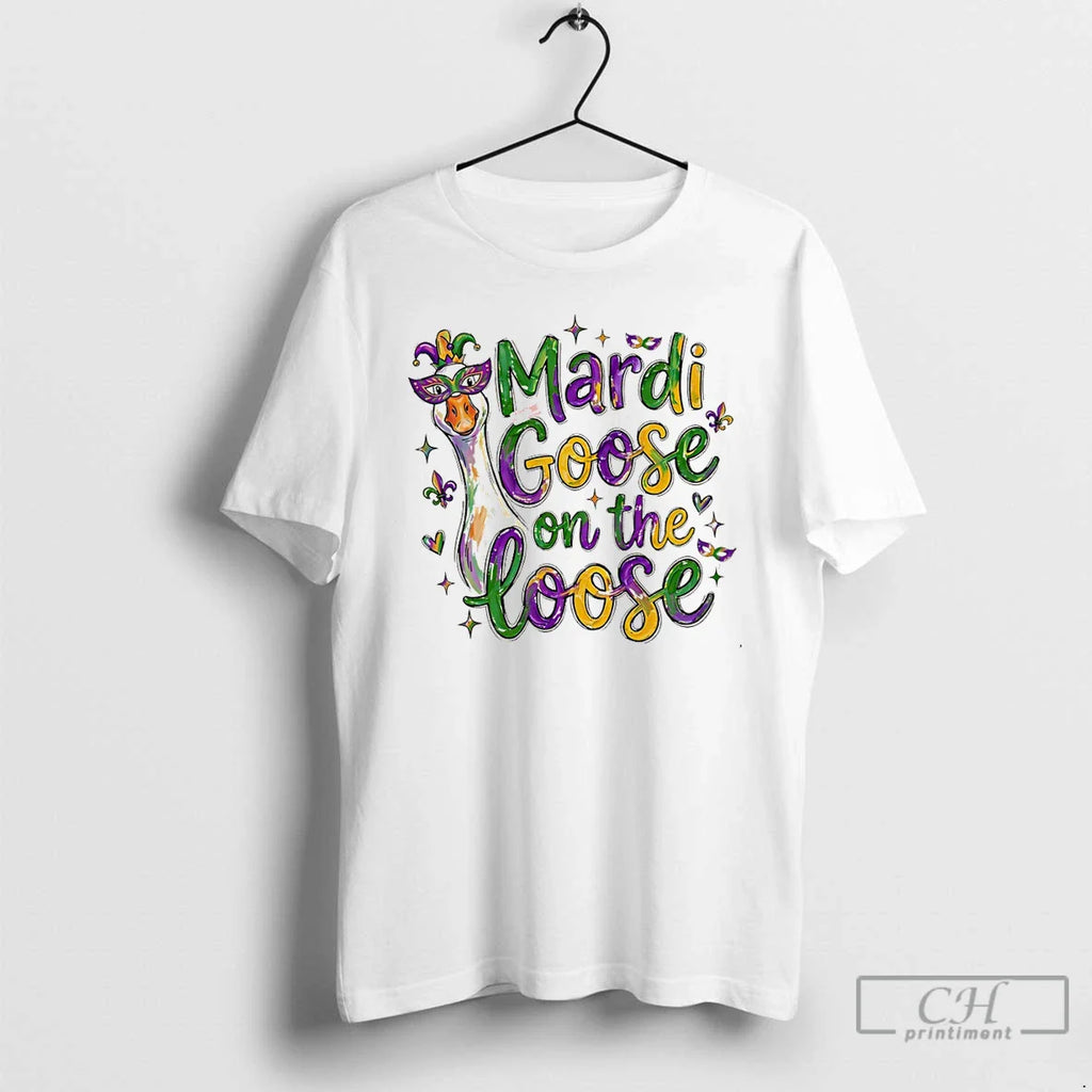 Funny Mardi Gras Goose Goose T-Shirts, Hoodie, Sweatshirt