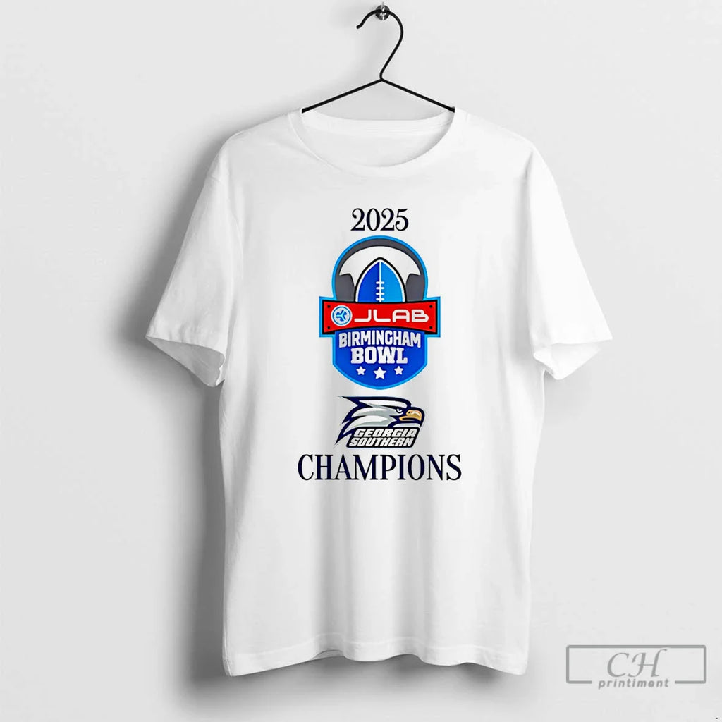 Georgia Southern Football 2025 Birmingham Bowl Champions T-Shirts, Hoodie, Sweatshirt