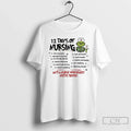 Grinch 12 Days Nursing Nurse Who Really Needs Pee T-Shirts, Hoodie, Sweatshirt