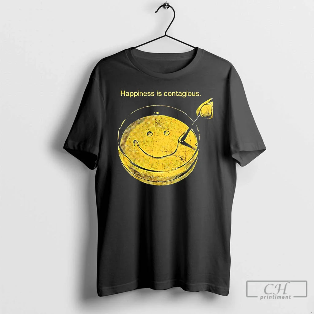 Happiness Is Contagious Vintage Sci Fi T-Shirts, Hoodie, Sweatshirt