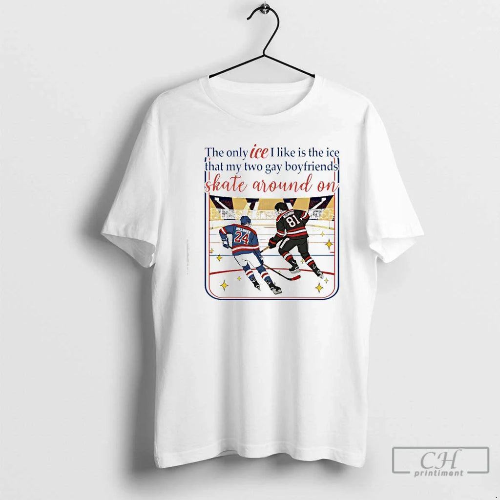 Heated Rivalry Hockey Romance Ilya Rozanov Shane Hollander Gay Boyfriends T-Shirts, Hoodie, Sweatshirt