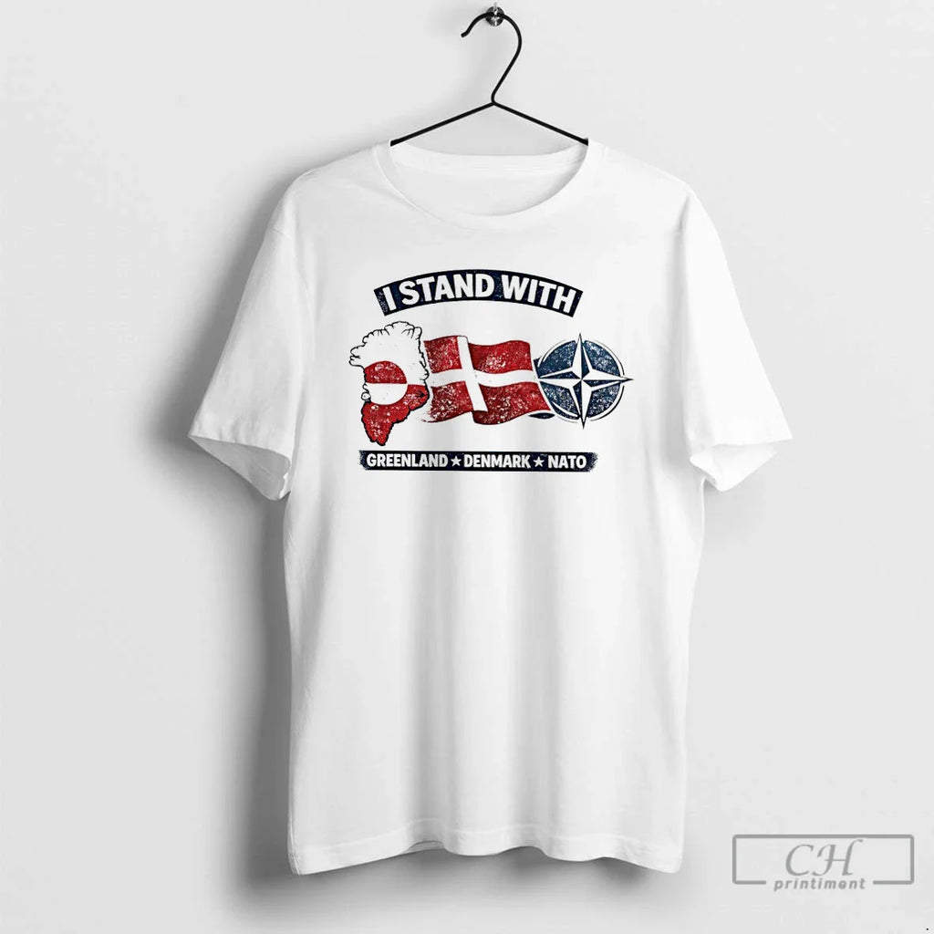 I Stand Greenland Denmark Nato T-Shirts, Hoodie, Sweatshirt
