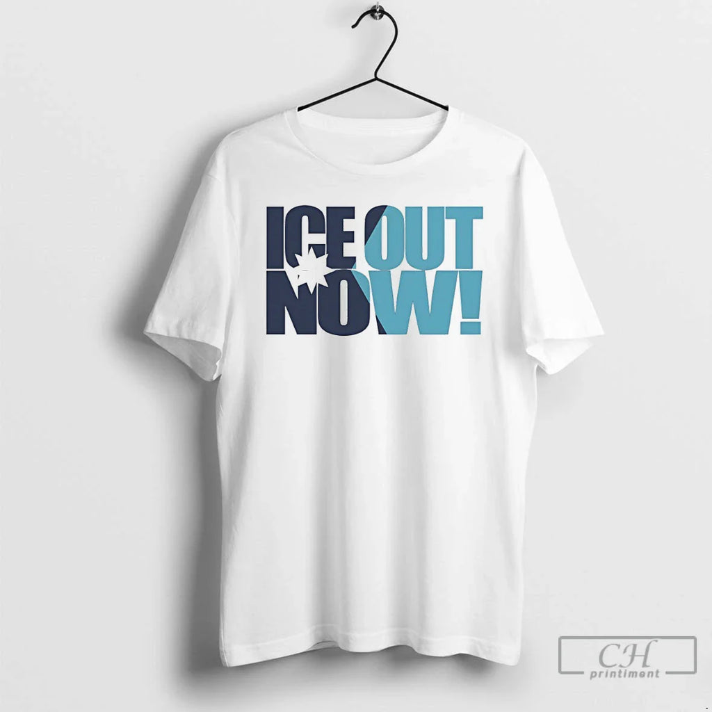 Ice Out Now Minneapolis Protest Anti Trump T-Shirts, Hoodie, Sweatshirt