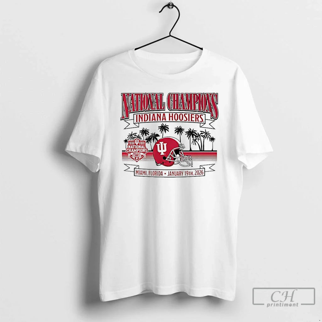 Indiana Football 2025 Cfp National Champions Local Helmet T-Shirts, Hoodie, Sweatshirt