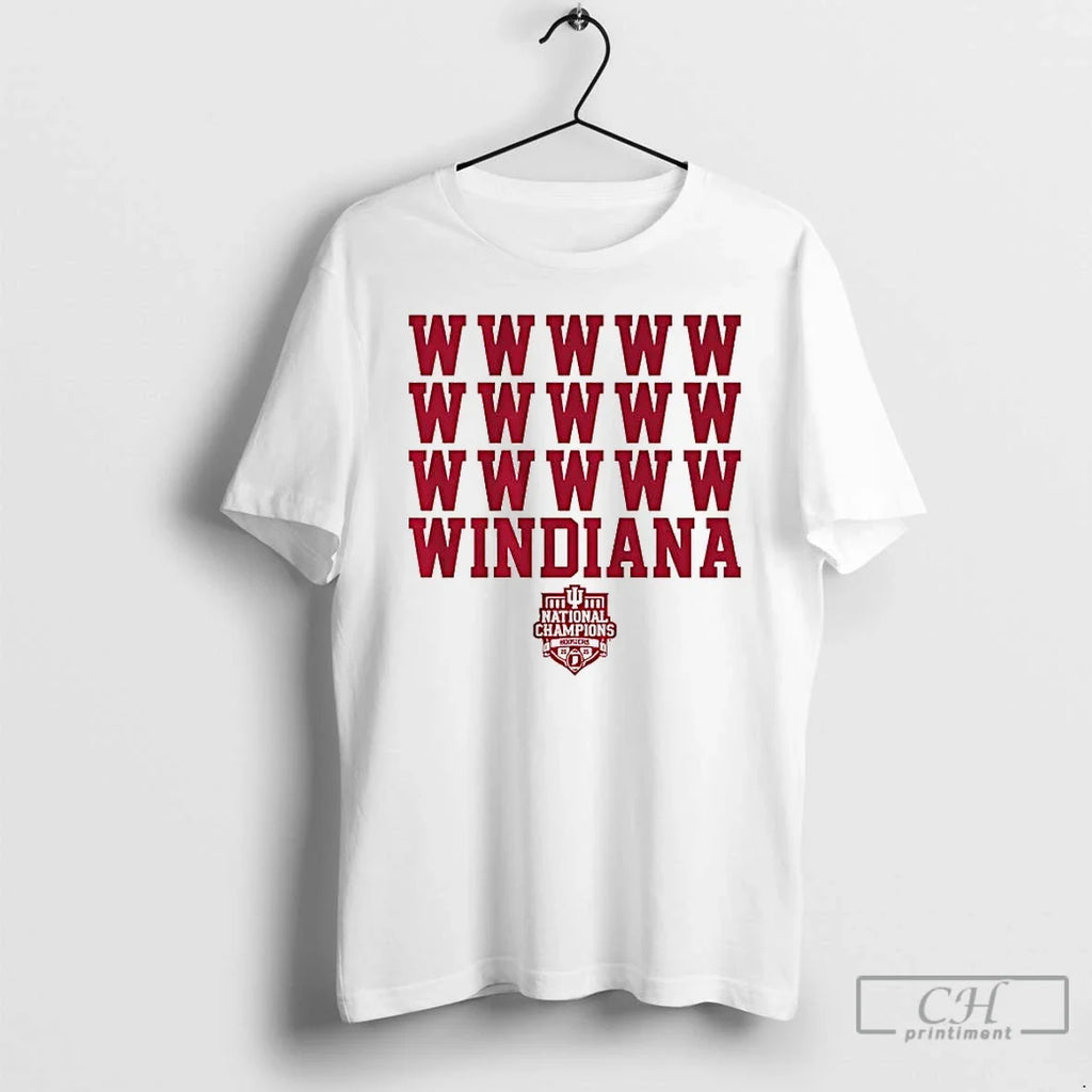 Indiana Football Windiana 2025 National Champions T-Shirts, Hoodie, Sweatshirt