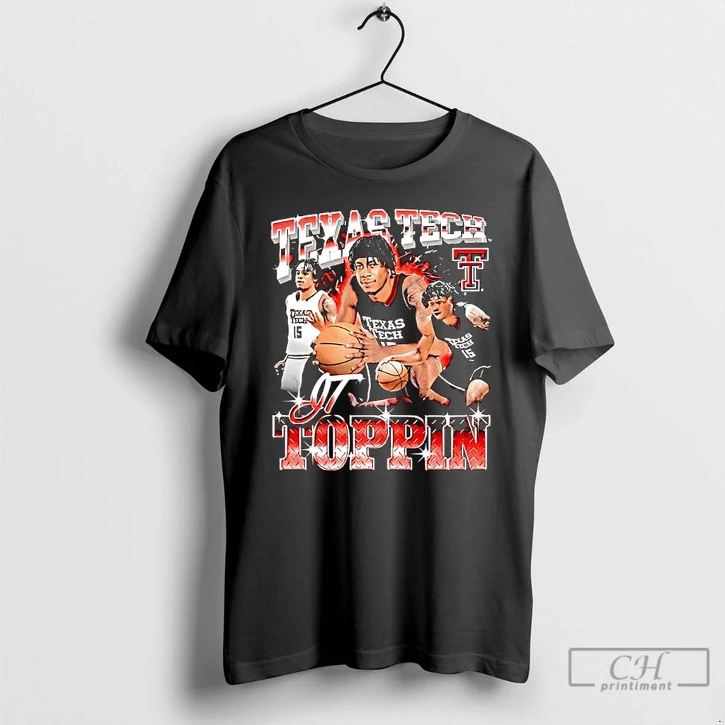 Jt Toppin Texas Tech Red Raiders Basketball 90s T-Shirts, Hoodie, Sweatshirt