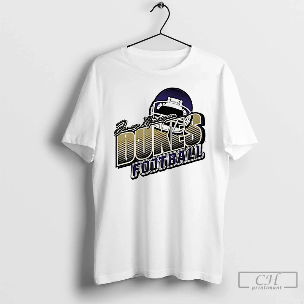 James Madison University Dukes Football Logo Helmet T-Shirts, Hoodie, Sweatshirt