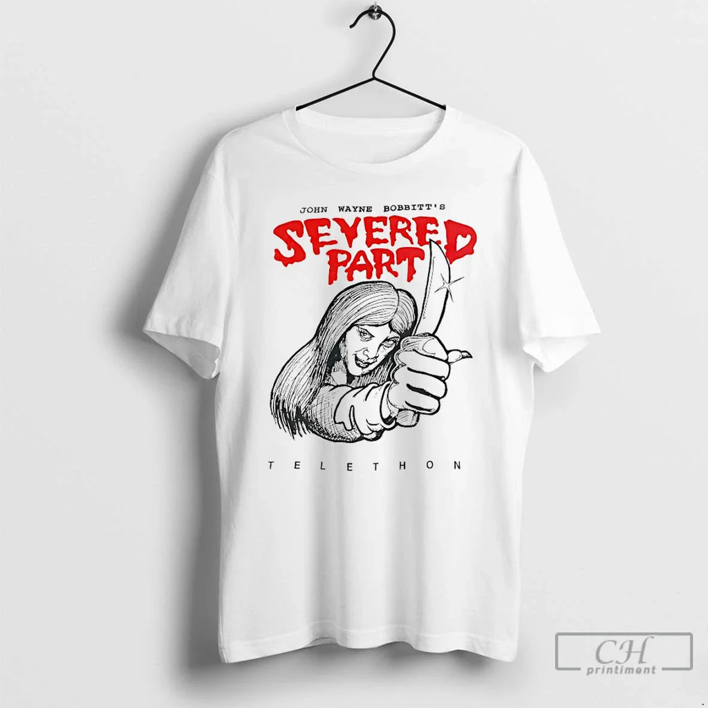 John Wayne Bobbitts Severed Part Telethon T-Shirts, Hoodie, Sweatshirt