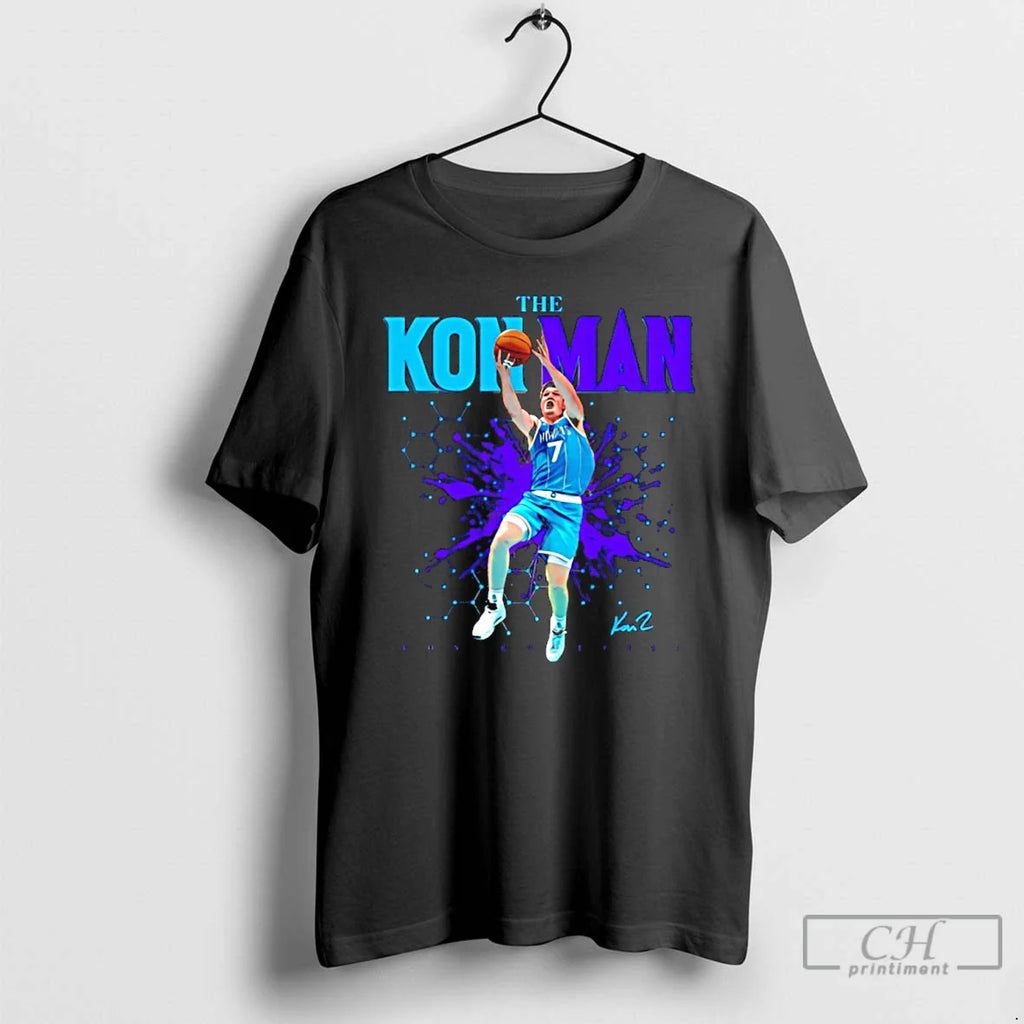 Kon Knueppel Charlotte Hornets Konman Signature T-Shirts, Hoodie, Sweatshirt