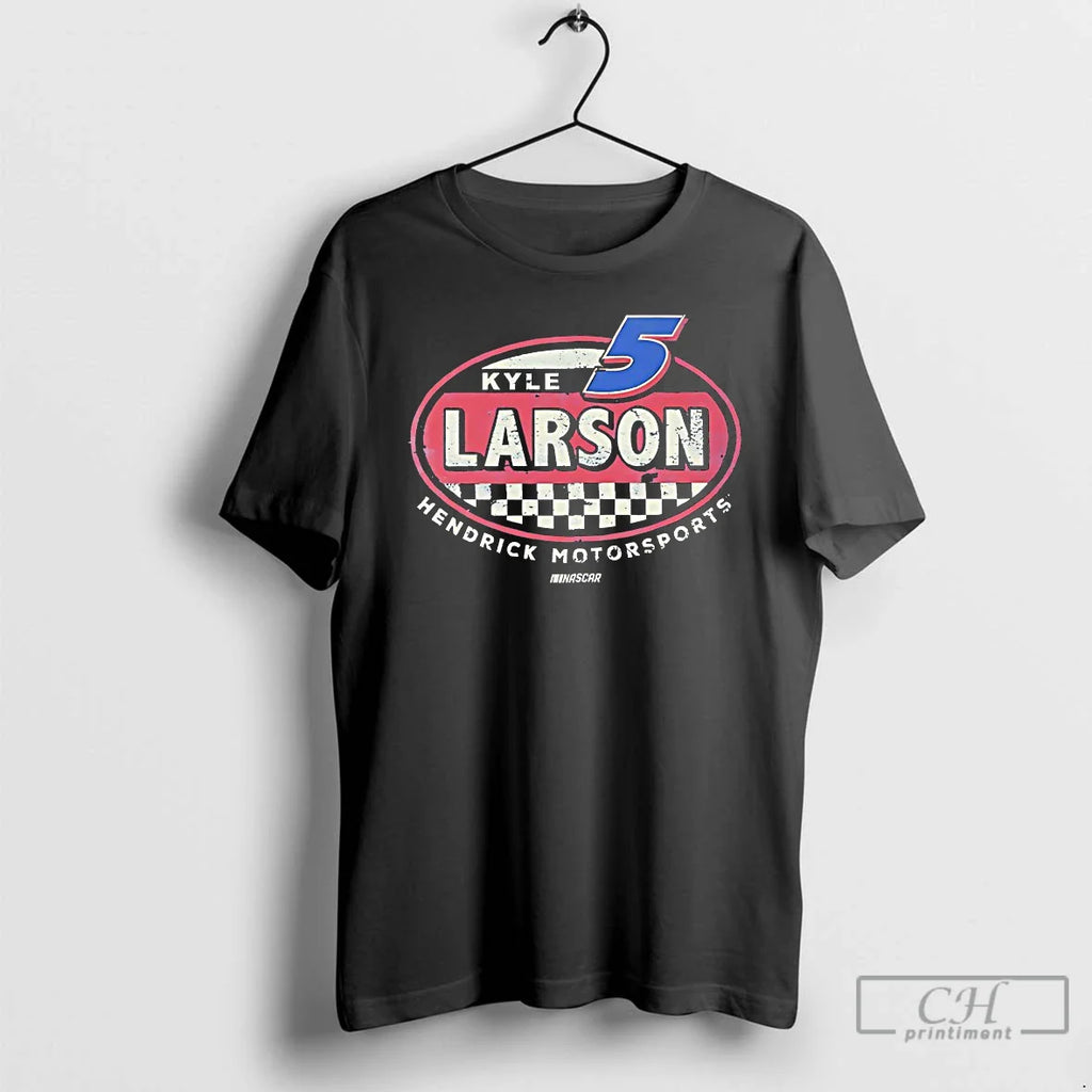 Kyle Larson Hendrick Motorsports Team Heathered T-Shirts, Hoodie, Sweatshirt