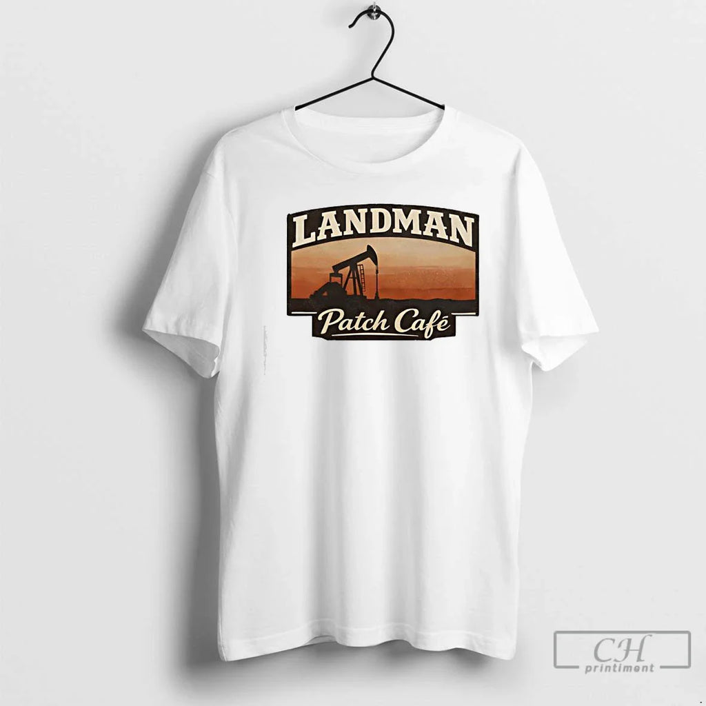 Landman Patch Cafe T-Shirts, Hoodie, Sweatshirt