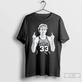 Larry Bird Legend Middle Finger Unisex T-shirt, Sweatshirt, Hoodie (1)