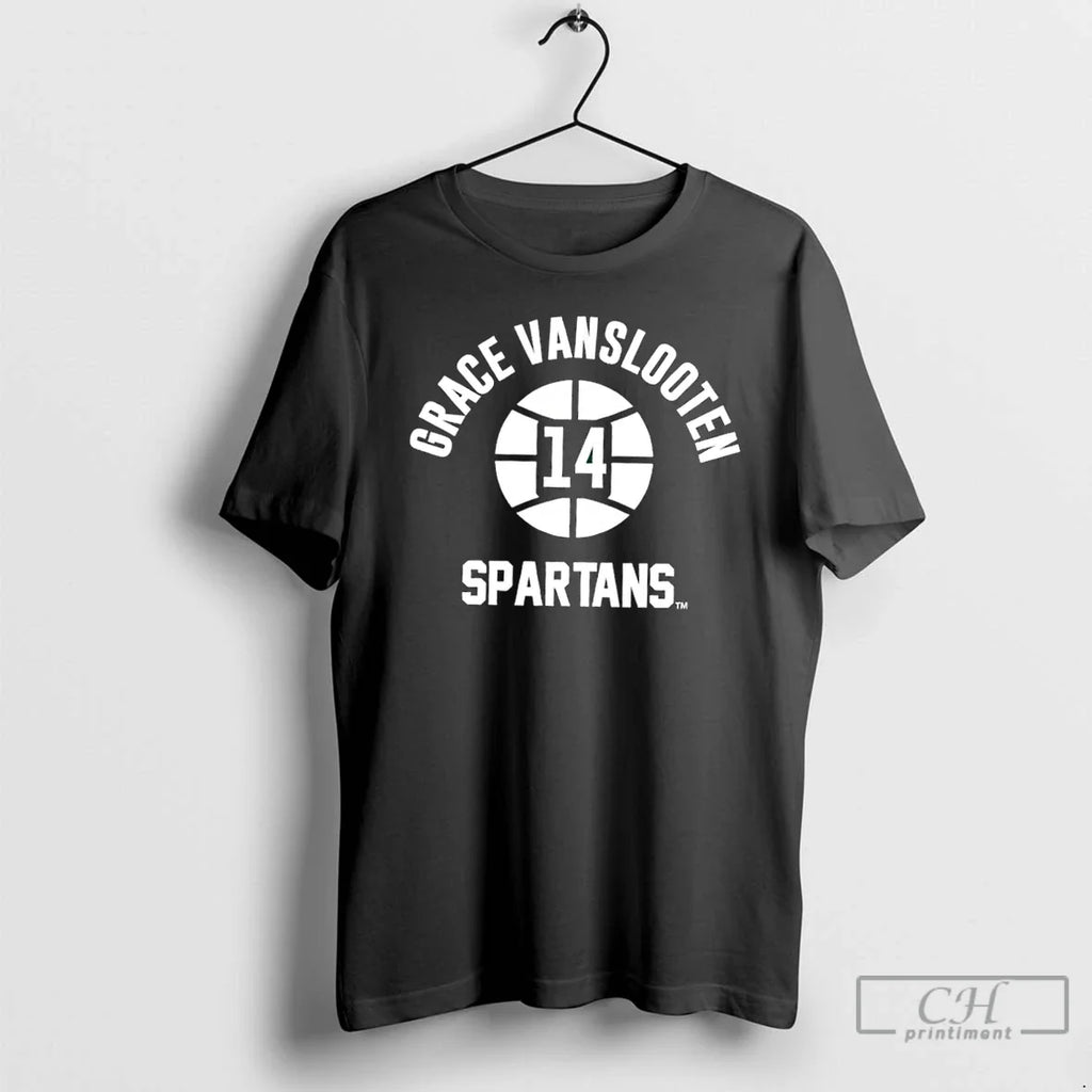 Msu Michigan State Spartans Basketball Jaxon Kohler Name Number Ball 14 T-Shirts, Hoodie, Sweatshirt