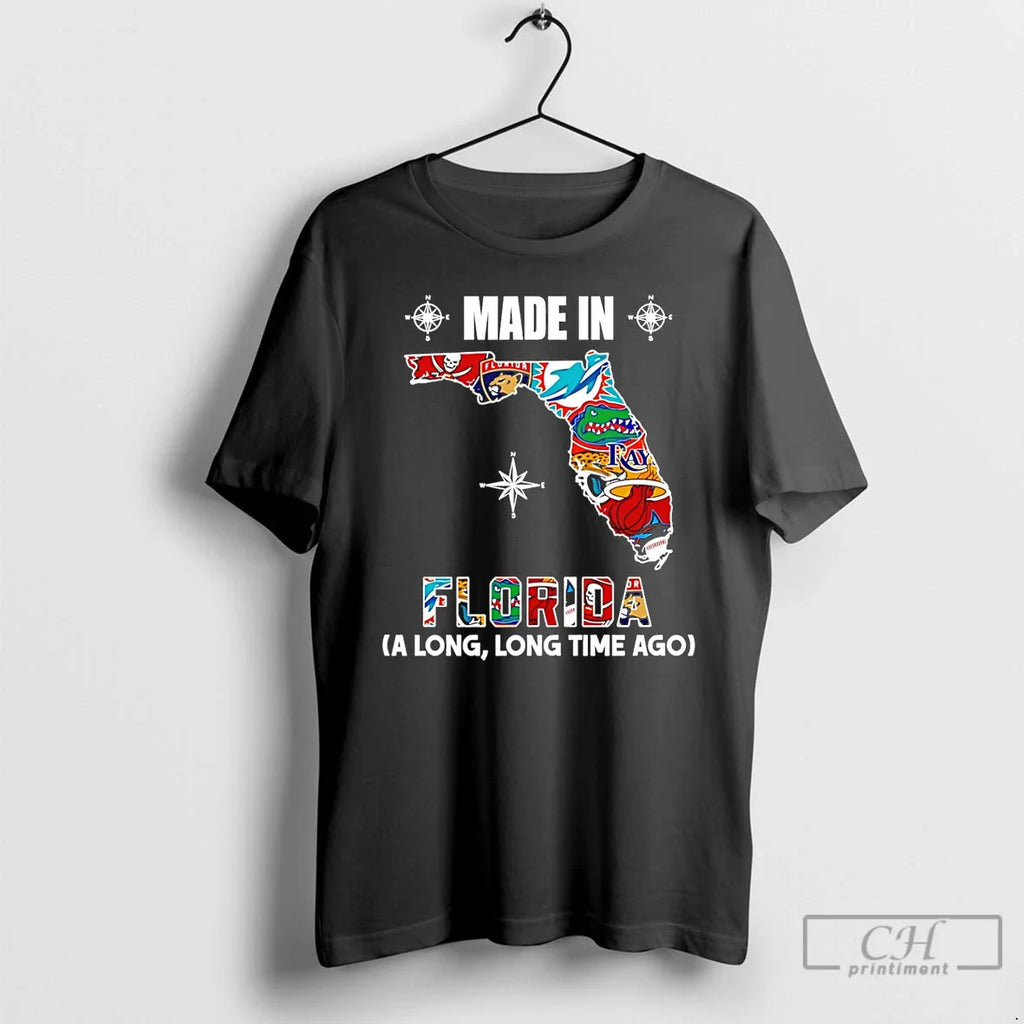 Made Florida Long Long Time Ago State T-Shirts, Hoodie, Sweatshirt