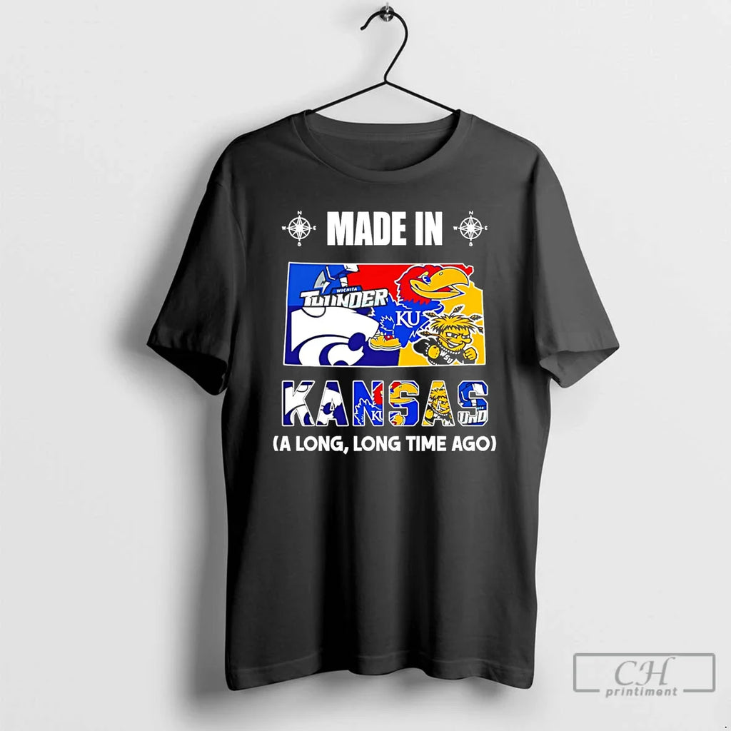 Made Kansas Long Long Time Ago State T-Shirts, Hoodie, Sweatshirt