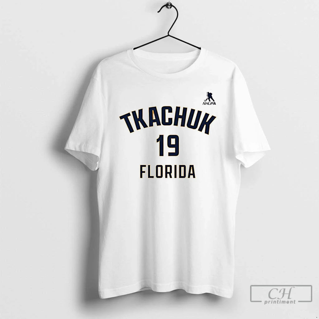 Matthew Tkachuk 19 Florida Panthers Nhl Player Number Name T-Shirts, Hoodie, Sweatshirt