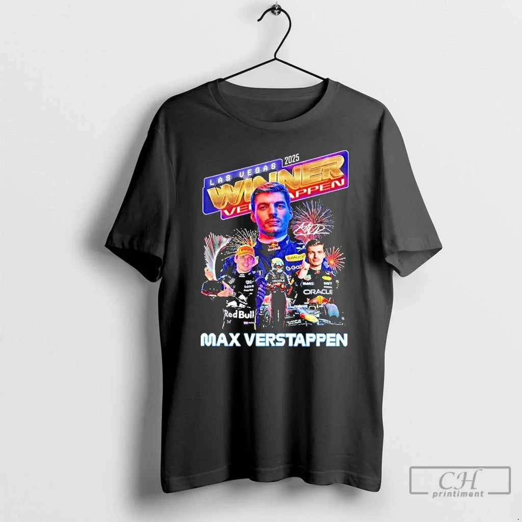 Max Verstappen Las Vegas Winner 2025 T-Shirts, Hoodie, Sweatshirt