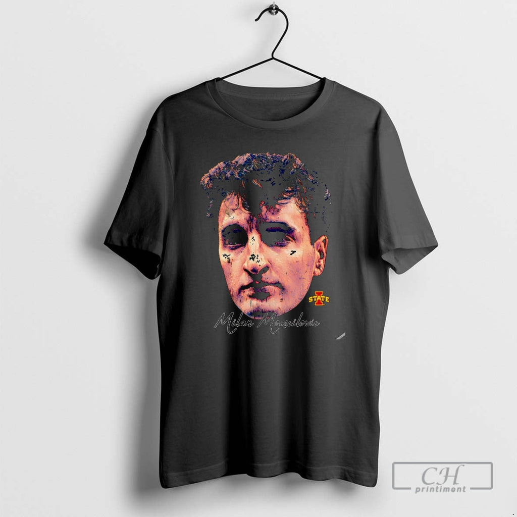 Milan Momcilovic Iowa State Basketball Game Face Shirt T-Shirts, Hoodie, Sweatshirt