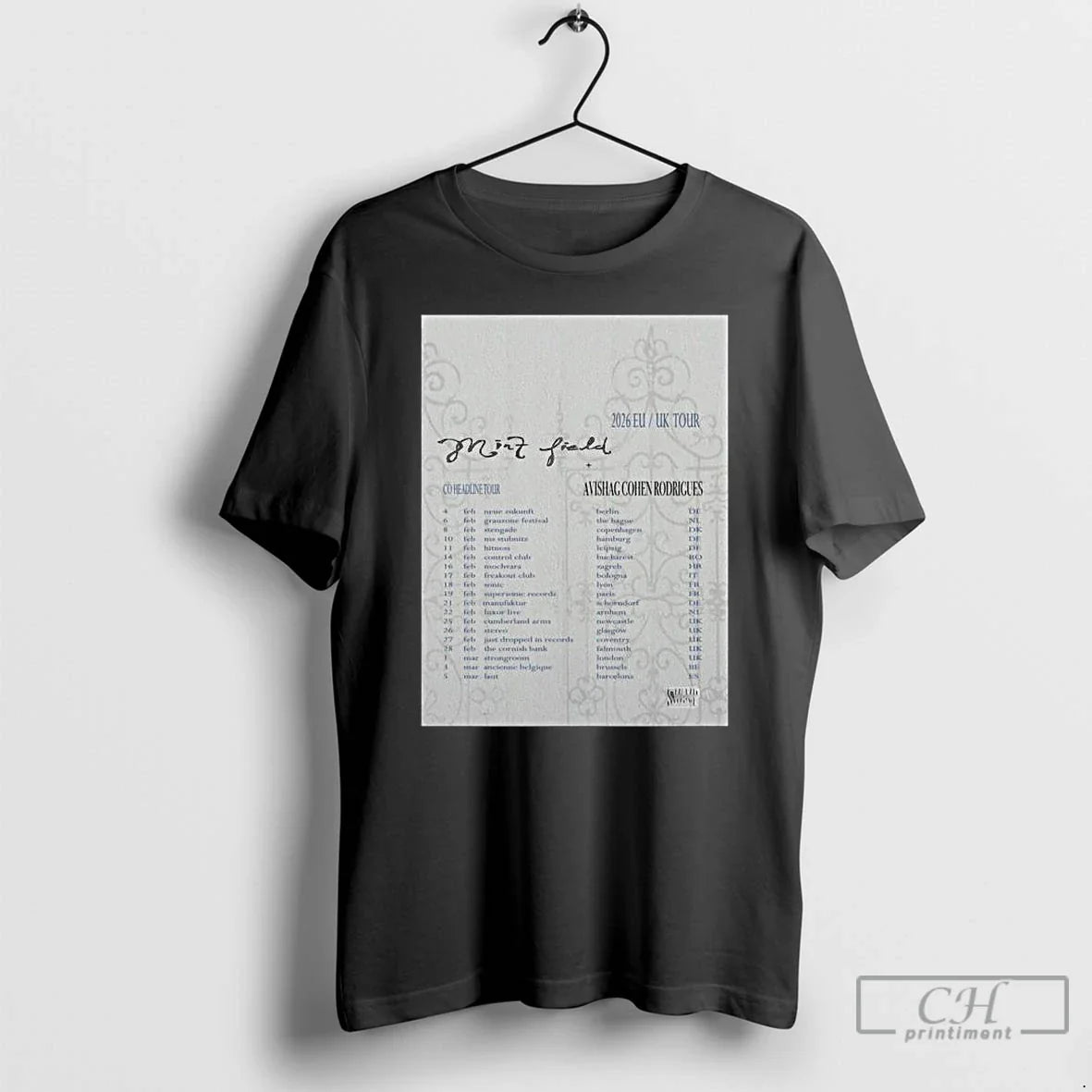 Mint Field Eu Uk Tour 2026 T-Shirts, Hoodie, Sweatshirt
