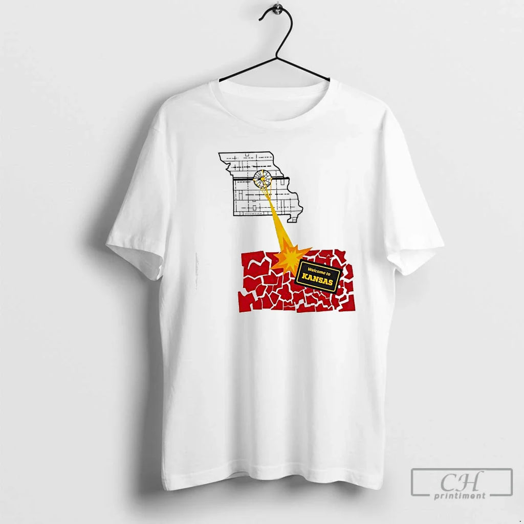 Missouri Border Blast Welcome Kansas T-Shirts, Hoodie, Sweatshirt