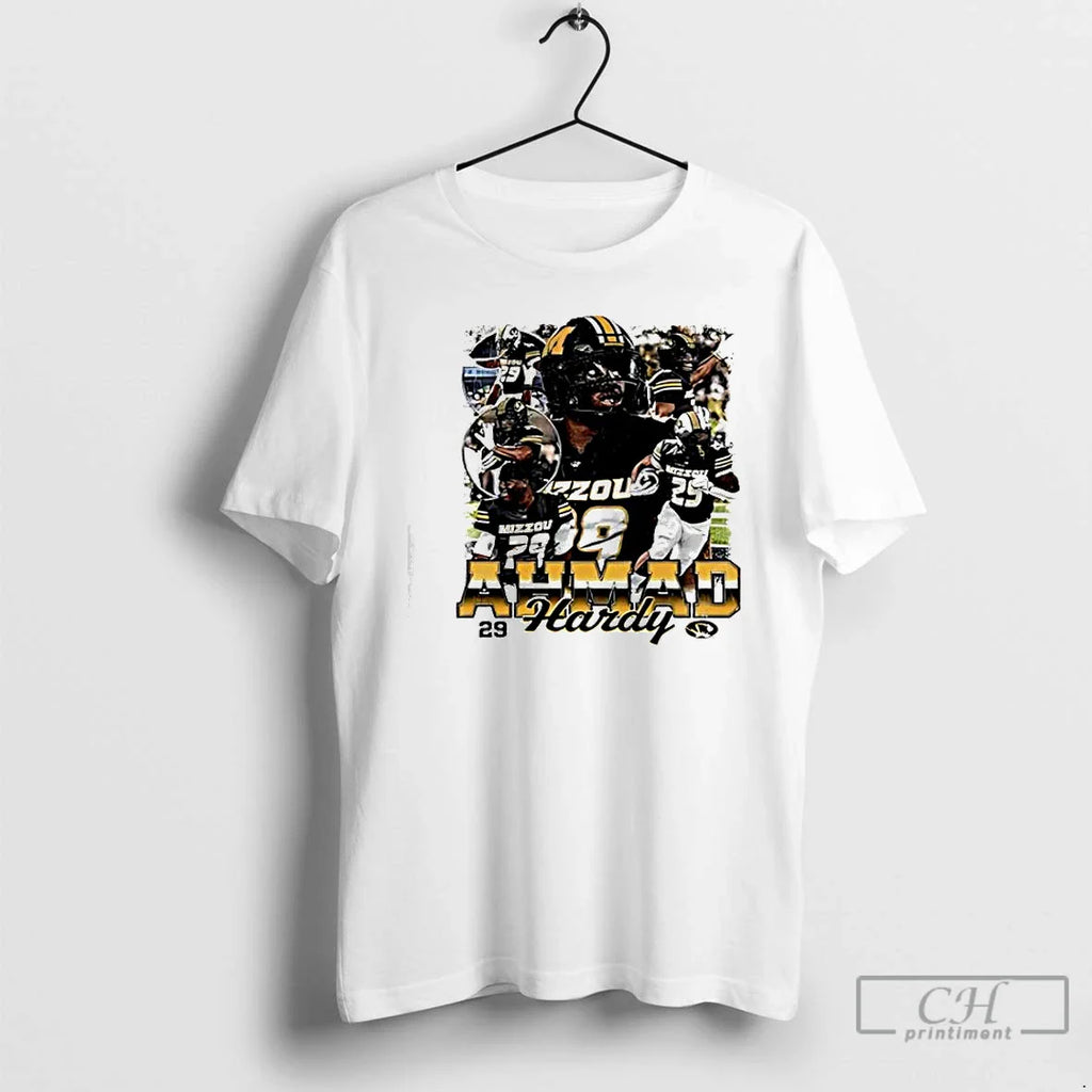 Mizzou Tigers Nil Ahmad Hardy 29 Player T-Shirts, Hoodie, Sweatshirt